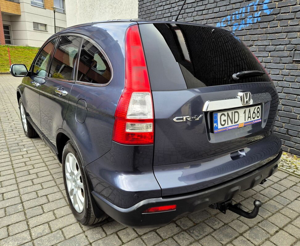 Elbląg Honda CR-V 2,2Diesel 140Km 2008Rok Napęd 4X4 Hak Salon Polska-Elektryczne Szyby Abs Radio Sprawna Klimatyzacja