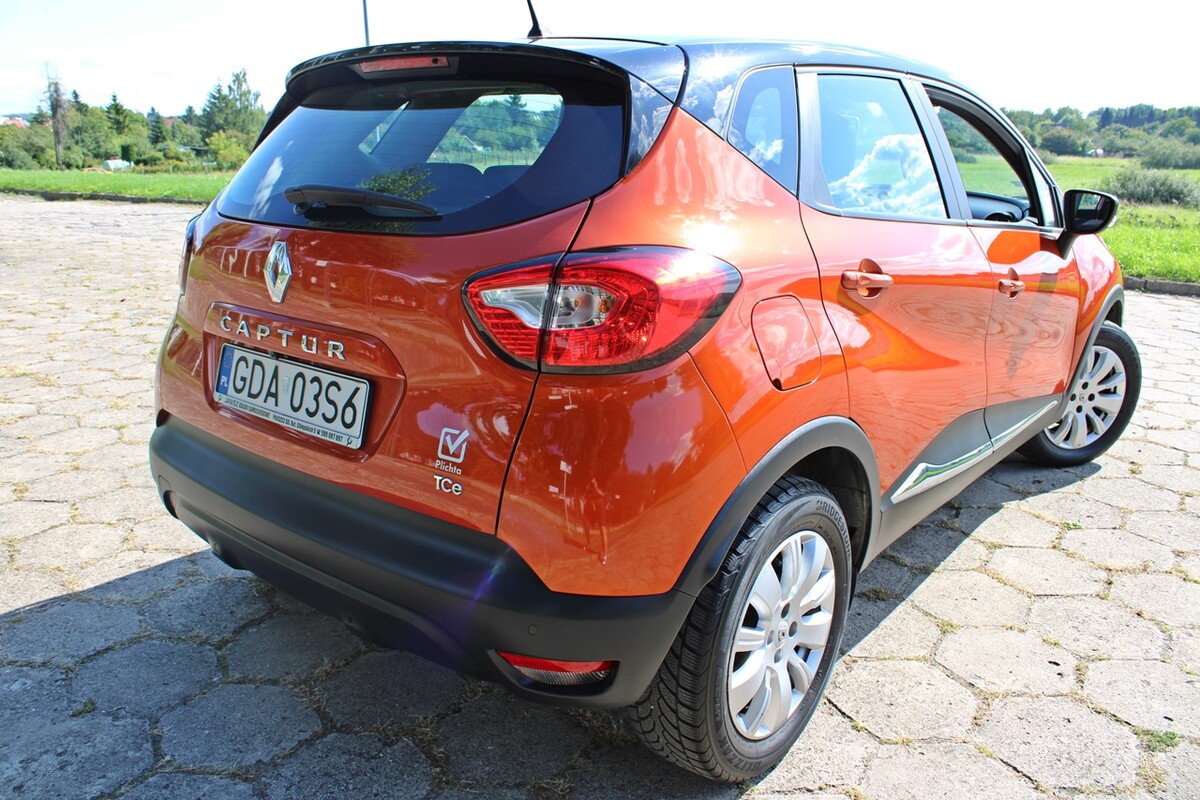 Elbląg RENAULT CAPTURSILNIK : 1.2 Benzyna 120KMSKRZYNIA : AUTOMATYCZNA!POLSKI SALON! 98 TYS. KM PRZEBIEGU!