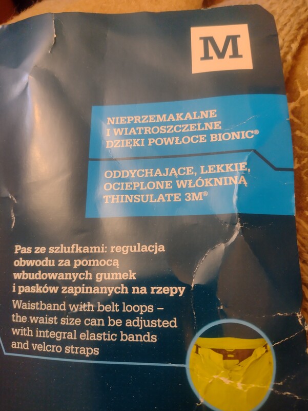 Elbląg Spodnie narciarskie damskie rozm. M
Spodnie nowe nie używane, rozm M ( wzrost 164-170 obwód talii 74-78 ).