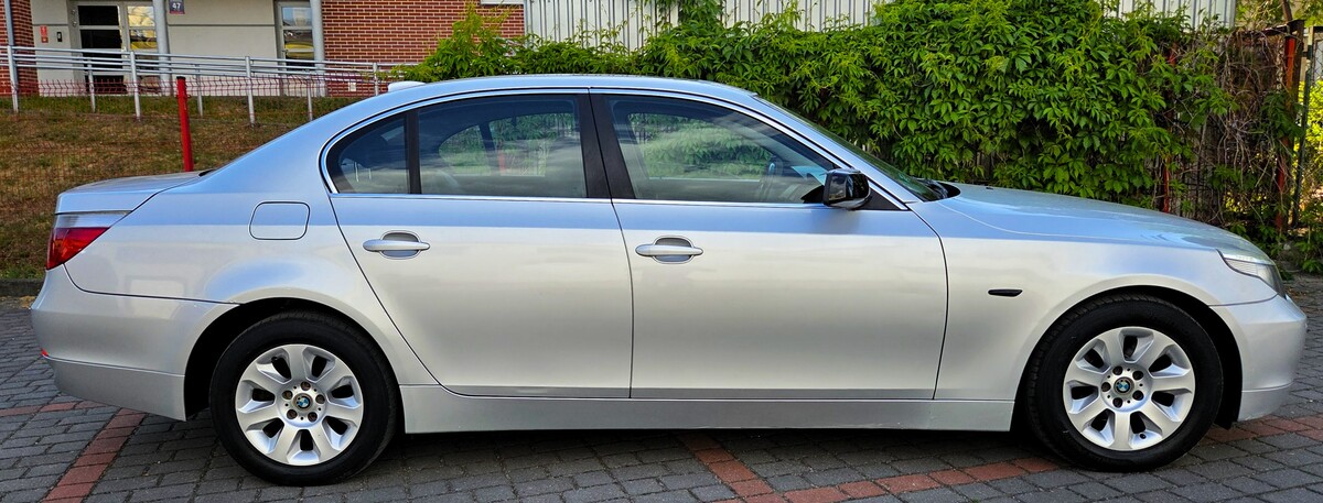 Elbląg 🚗 BMW 520I E60 2.2 Benzyna 170KM 2003r + GAZ Sekwencja do 2035 🚗- Klimatyzacja Climatronic |