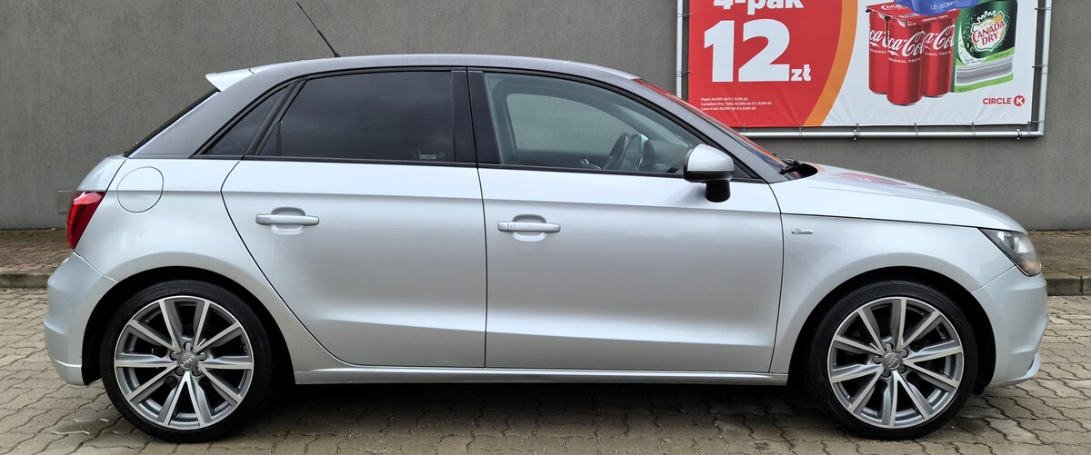 Elbląg Audi A1 1,6Diesel 105Km 2013Rok Zwinne Miejskie Autko Bogata Wersja Wyposażenia-Sprawna
