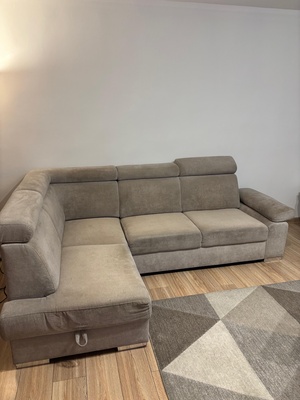 Elbląg Dzień dobry, Oddam za darmo sofę narożną o wymiarach: - długośc: 2,6m - szerokośc: po rozłożeniu 1,55m Sofa