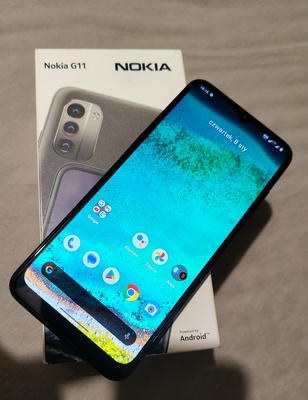 Elbląg Sprzedam zadbany telefon Nokia G11 
W komplecie z pudełkiem 
Sprawny, na ekranie folia zabezpieczająca 
Boczki
