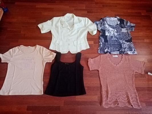 Elbląg Oddam za darmo odzież damską. 
Nie oddaję na sztuki i najchętniej jednej osobie. 
Rozmiar 36 - 38.
Na 164 cm