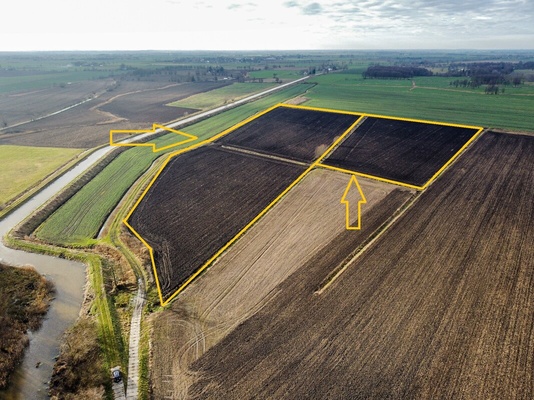 Elbląg NIERUCHOMOŚCI ANNA KRASZEWSKAGrunty rolne na sprzedaż  11,65 haSzopy, gm. Gronowo Elbląskie, powiat elbląski