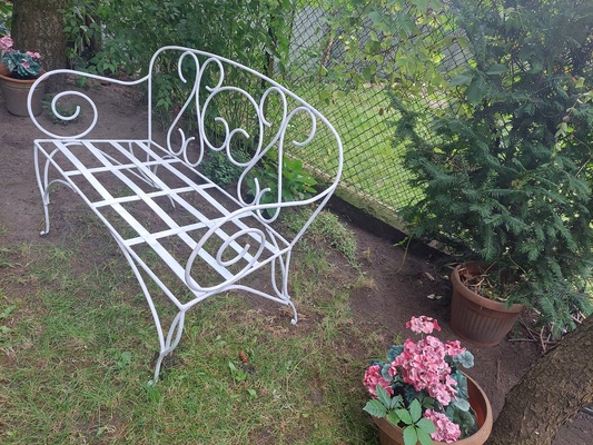 Elbląg DUZA PRZEPIEKNA LAWKA PALACOWA