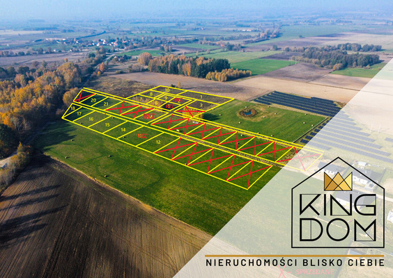 Elbląg 👑🏠  KINGDOM  🏠👑NIERUCHOMOŚCI BLISKO CIEBIE  DZIAŁKI POD ZABUDOWĘ