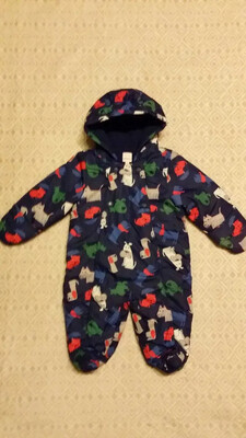 Elbląg Sprzedam kombinezon wiosenny dla chłopczyka. Rozmiar 62-68 cm. Stan idealny. Polecam.