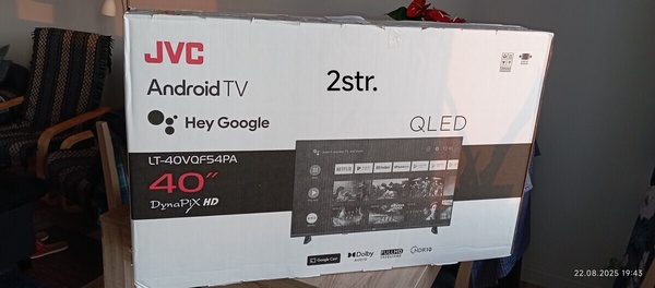 Elbląg Sprzedam na części, nowy, nieużywany, TV JVC 40, uszkodzona matryca.