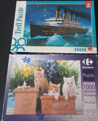 Elbląg Oddam puzzle za czekoladę