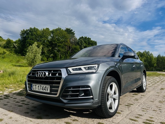 Elbląg na sprzedaż prywatne Audi Q5 polskim salonie, automat i napęd Quattro