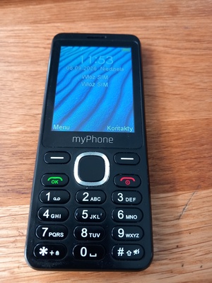 Elbląg Sprzedam telefon myphone maestro2.telefon typowy dla seniora, z klawiaturą. telefon mało używany. pierwszy