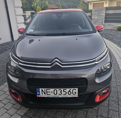 Elbląg Citroën C3 1.2 PureTech Shine S&S, pierwszy właściciel, garażowany, przebieg 35 000 km