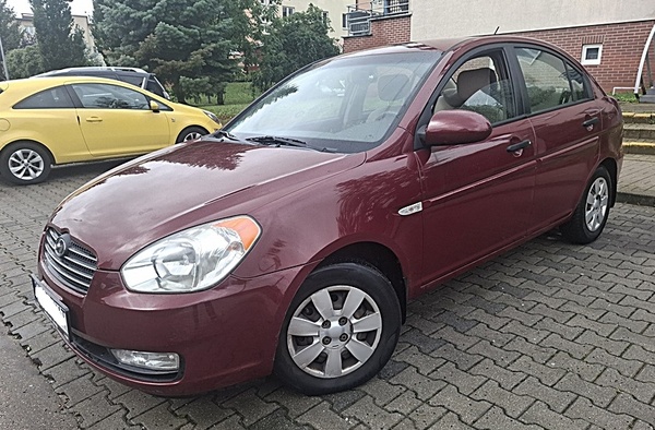 Elbląg HYUNDAI ACCENT1.4 Benzyna2009 Rok Klimatyzacja Sprawna Serwisowany do końca