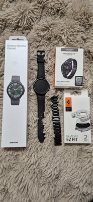 Elbląg Samsung galaxy watch 6 classic 46 mm z oryginalnym paskiem (pasek nowy)
Dorzucam bransoletę spigen i szkiełko