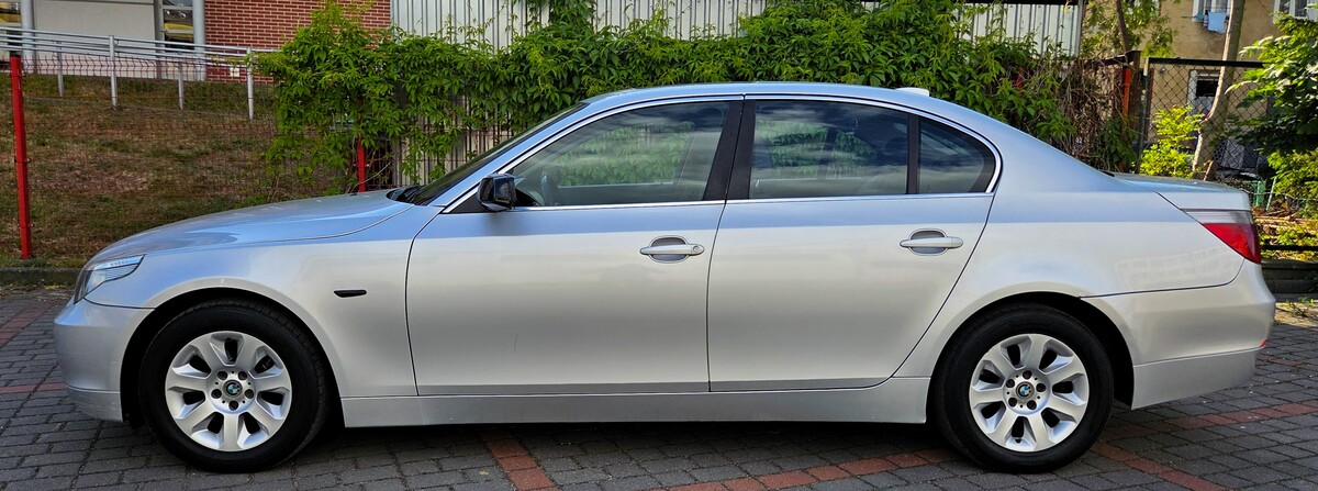 Elbląg 🚗 BMW 520I E60 2.2 Benzyna 170KM 2003r + GAZ Sekwencja do 2035 🚗- Klimatyzacja Climatronic |