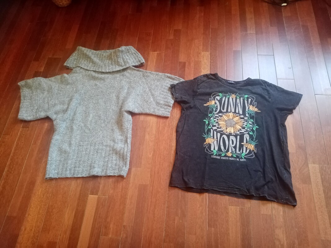 Elbląg Oddam ubrania damskie widoczne na zdjęciach.
Rozmiar 38 - 40.
Na szczupłą osobę.
Większość nowe (tylko