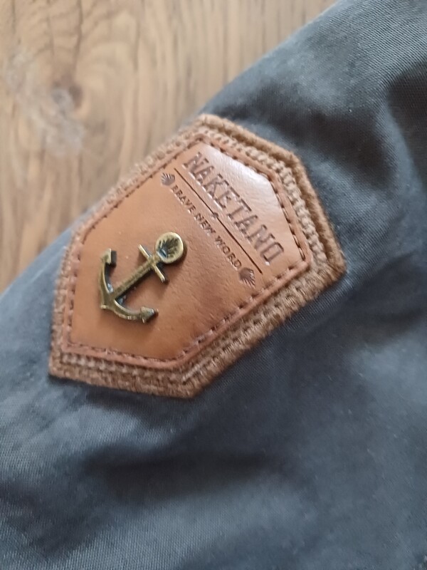 Elbląg Kurtka męska NAKETANO, rozmiar M, ocieplana misiem, stan doskonały, wysoka jakość, niemiecka stretwearowa marka