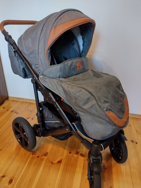 Elbląg Sprzedam wózek Camarelo Baleo 3w1.Używany przez jedno dziecko. Stan bardzo dobry-wózek i akcesoria bardzo