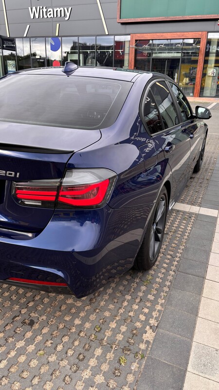 Elbląg BMW 3 F30 • 2017 • 2.0 Benzyna 184 KM • M‑Pakiet • AutomatStan bardzo dobry –