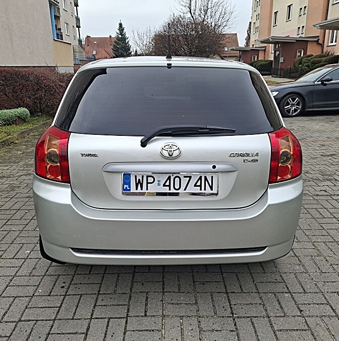 Elbląg TOYOTA COROLLA1.4 D4DStan Wzorowy 2 kpl. kółrozrząd na łańcuszkuBardzo Małe Spalanie