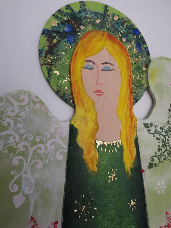 Elbląg Nie masz pomysłu na prezent? Może obdarujesz kogoś moim Aniołem? Wykonany na sklejce, pomalowany farbą akrylowa