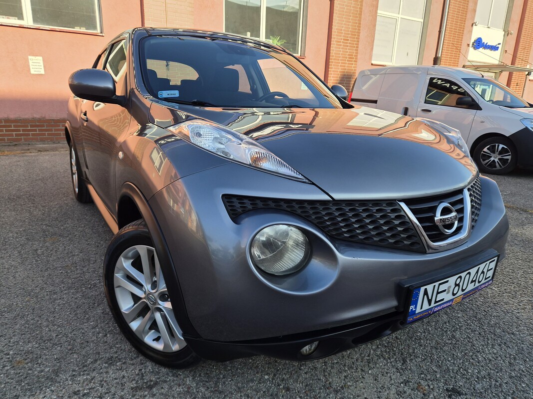 Elbląg Nissan Juke 2011Rok 1,5Diesel 110Km Niski Przebieg 84tyś-Sprawna Klimatyzacja Poduszki Powietrzne Czujniki