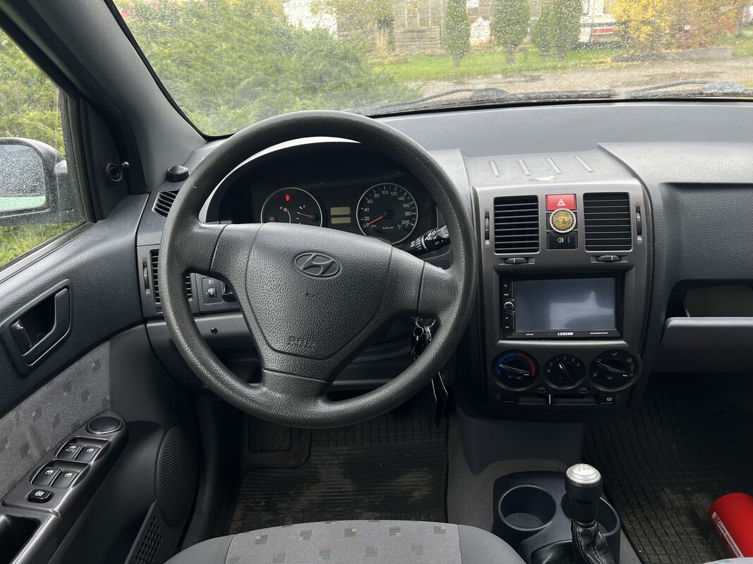 Elbląg Hyundai Getz mały przebieg uszkodzony bok