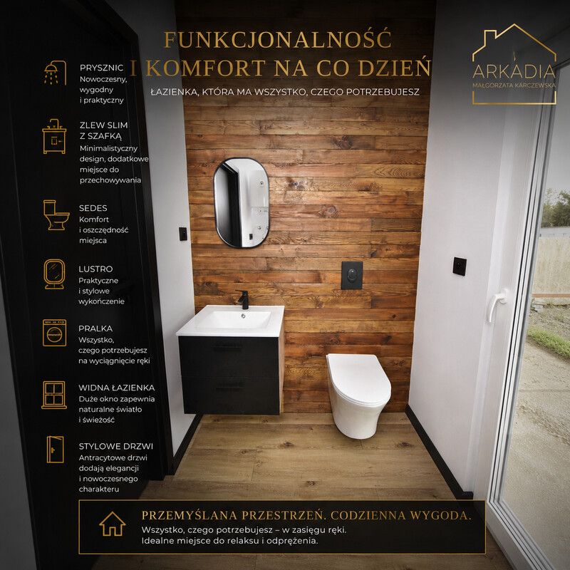 Elbląg :: Biuro nieruchomości ARKADIA :: Oferta sprzedaży domu modułowego