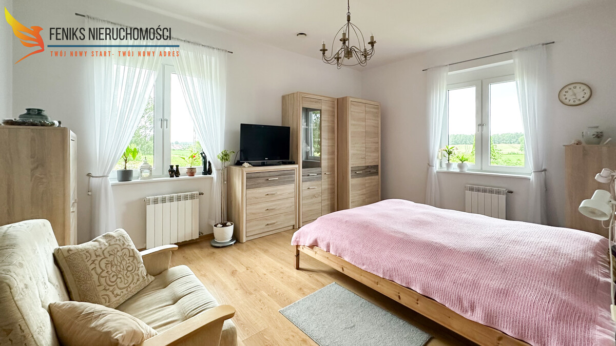 Elbląg FENIKS NIERUCHOMOŚCIPOLECA:DOM PARTEROWY W BOGACZEWIECENA 930.000 ZŁ POWIERZCHNIA DOMU 132,62