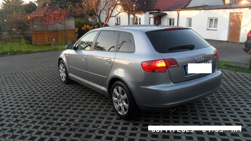 Elbląg AUDI - A3Model.2007POJ. - 2.0 diesel 170 kMklimatyzacja sprawna 6- biegowa skrzynia półskóry przyciemniane