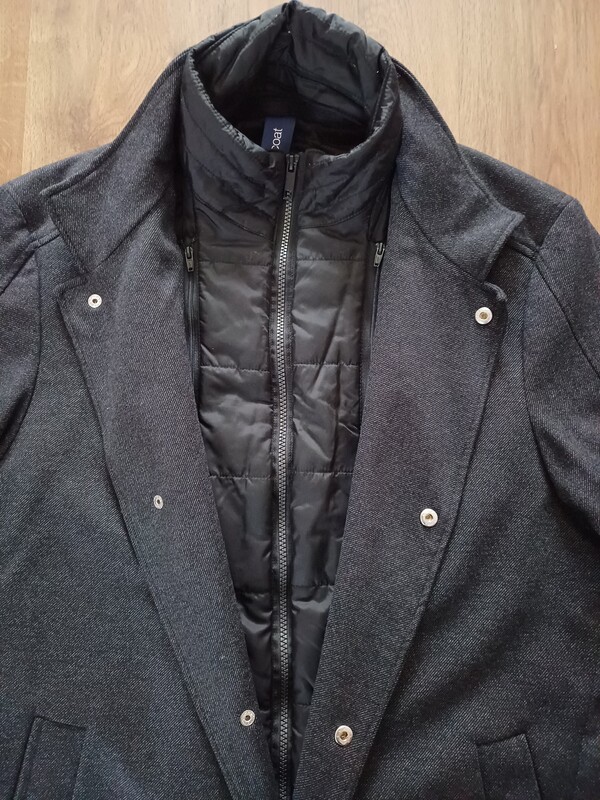 Elbląg Płaszcz krótki męski MCNEAL rozmiar L stan doskonały jak nowy, podpinka na zamek, wysoka jakość, elegancki,