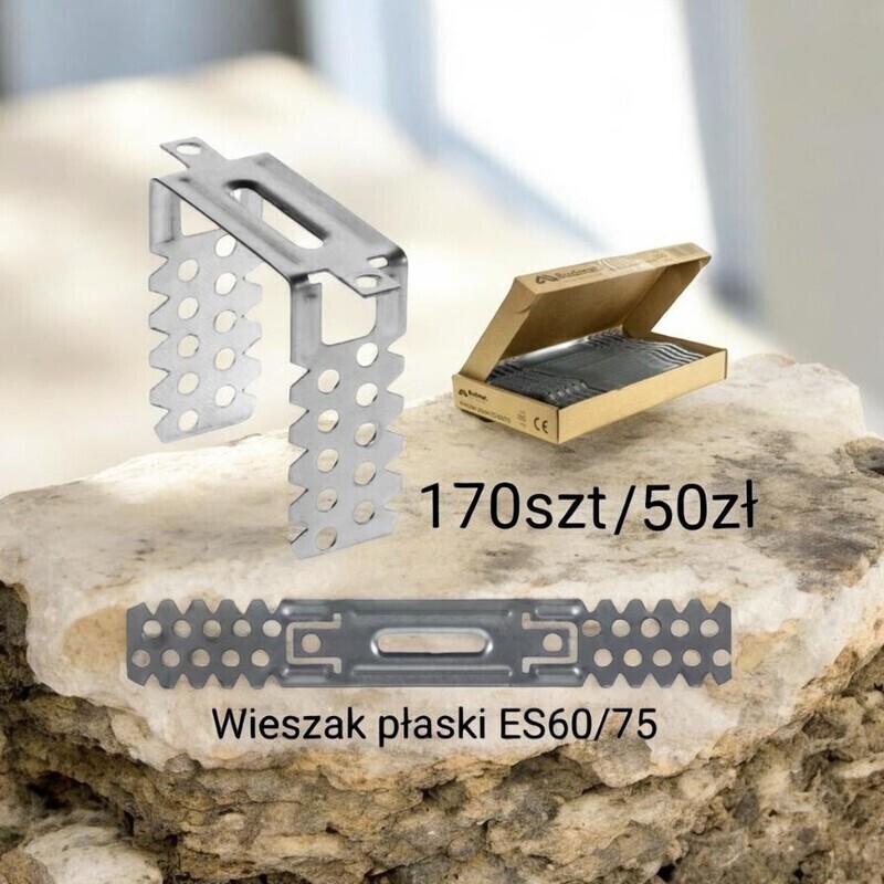 Elbląg Odwornica do gniazdek, z głowicą SDS do betonu. Wieszak ES płaski do profili CD60 > > >