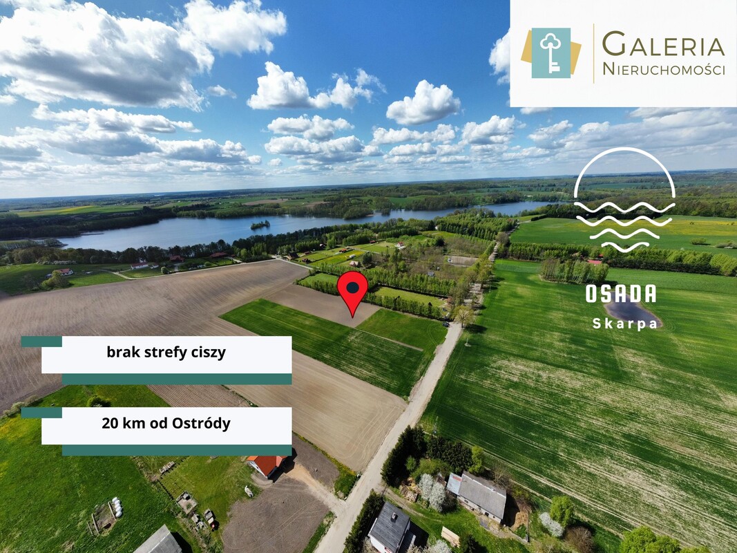 Elbląg GALERIA NIERUCHOMOŚCIZ pasji i miłości do nieruchomościNa sprzedaż: Działka o pow.1021 m2 w cichej i spokojnej