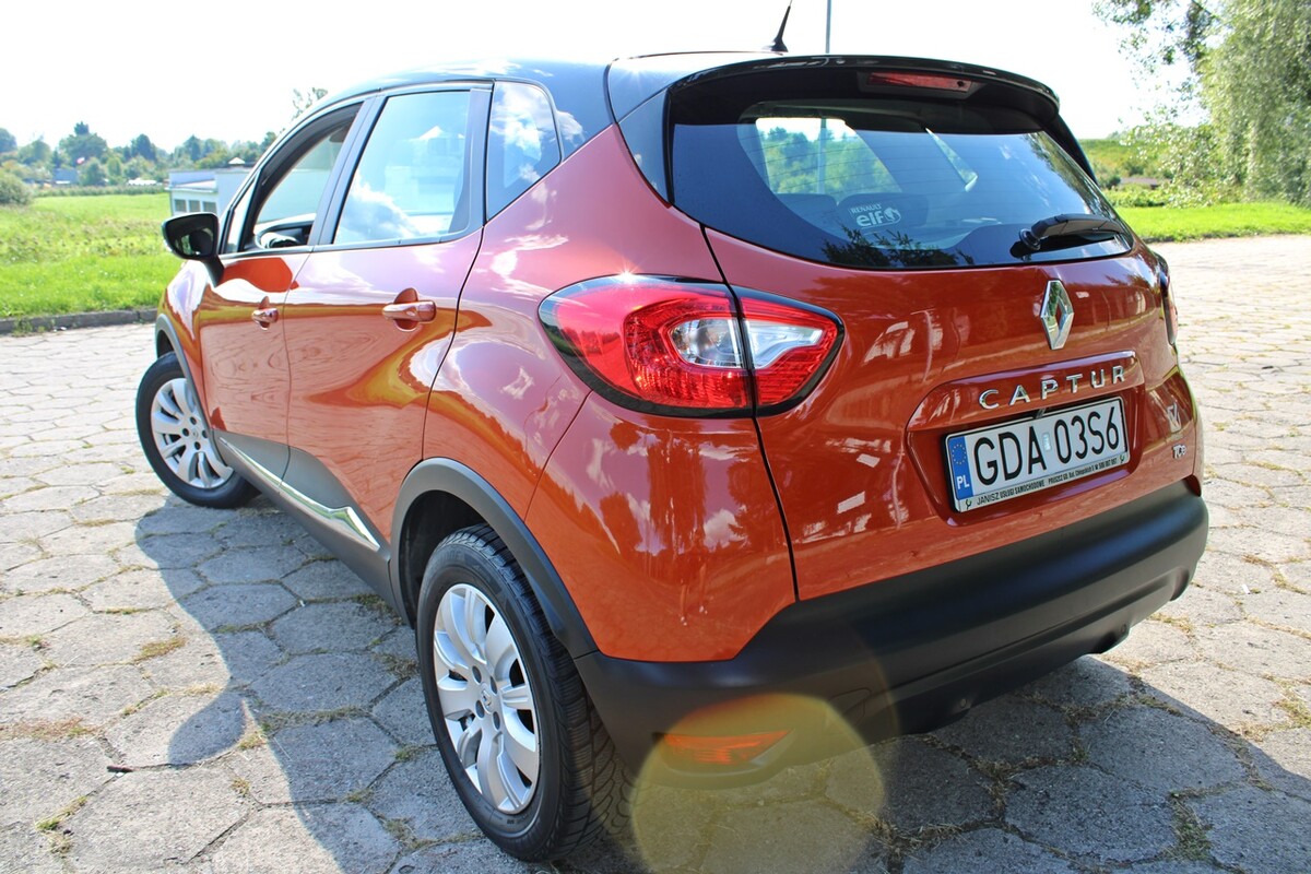 Elbląg RENAULT CAPTURSILNIK : 1.2 Benzyna 120KMSKRZYNIA : AUTOMATYCZNA!POLSKI SALON! 98 TYS. KM PRZEBIEGU!