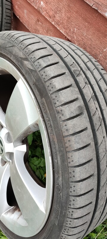 Elbląg Opony letnie na felgach aluminiowych 17 do Skody Octavii I 1.9 TDI Kombi – używane