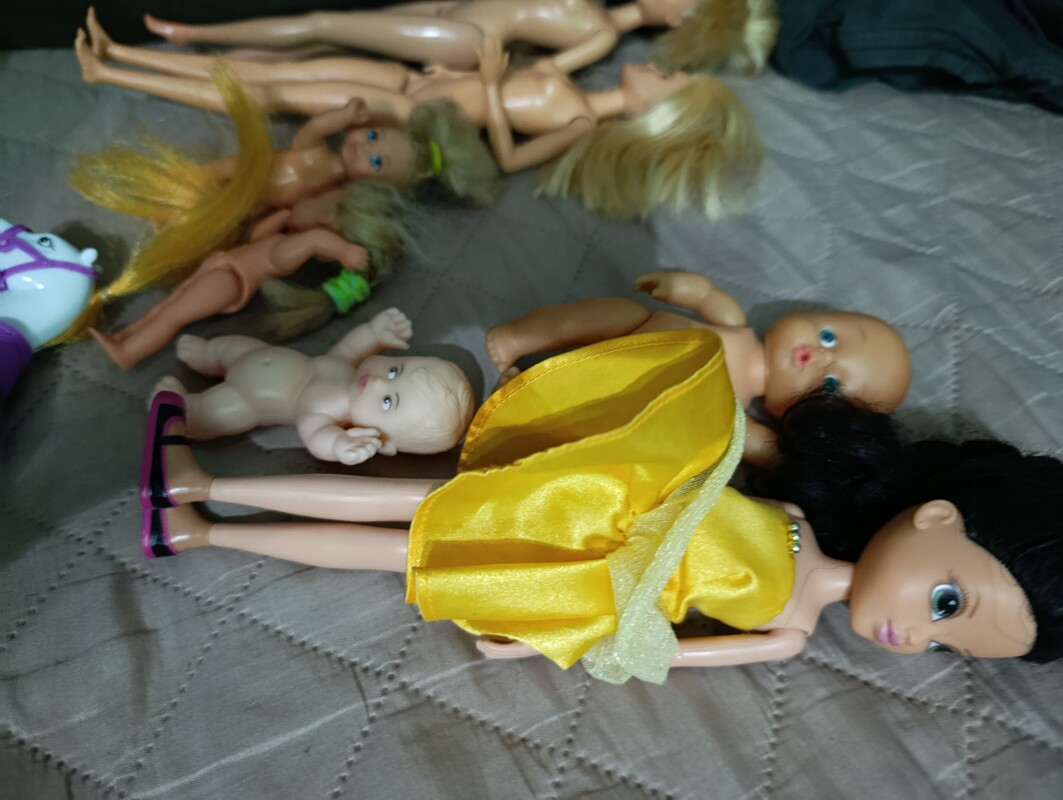 Elbląg Oddam lalki barbie widoczne na zdjęciach. Stan dobry
W zamian dwie małe czekolady. Kontakt sms