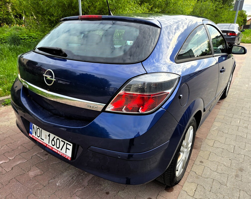 Elbląg Opel Astra GTC 1,4Gaz Sekwencja 2032 110KM 2008Rok Bogato Wyposażone Zadbane Autko -Wspomaganie