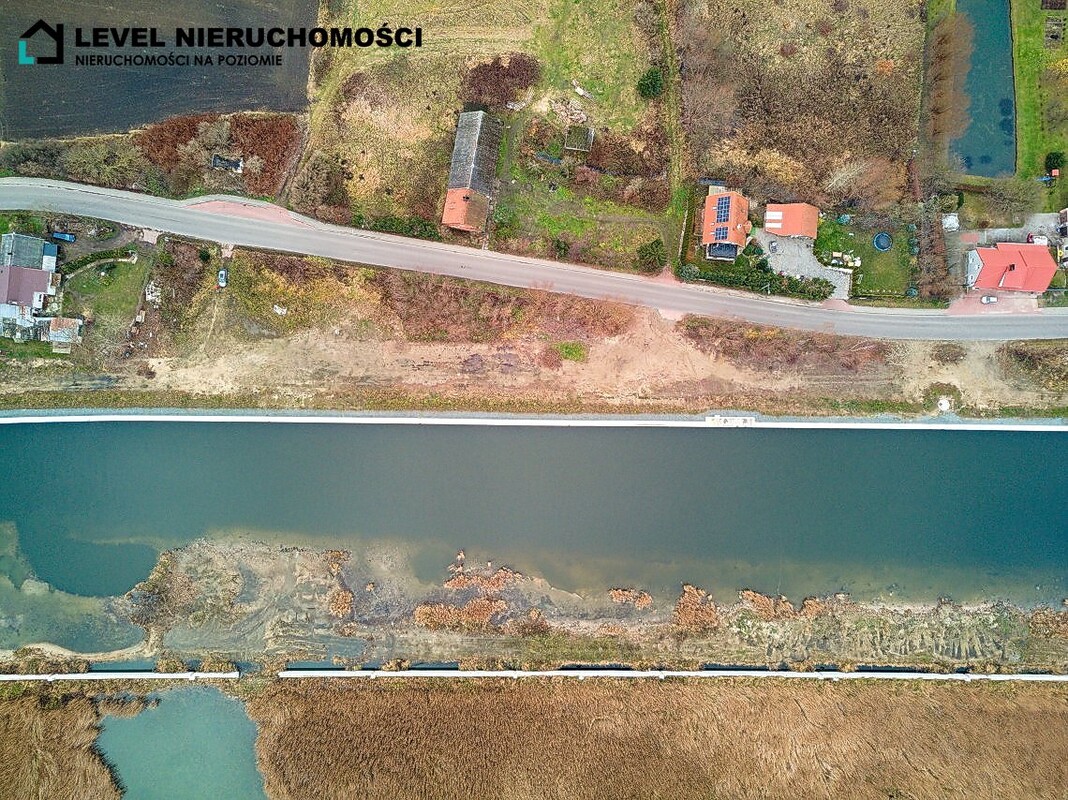 Elbląg LEVEL NIERUCHOMOŚCI Działka z linią brzegową Nowakowo NIERUCHOMOŚCI NA POZIOMIE
