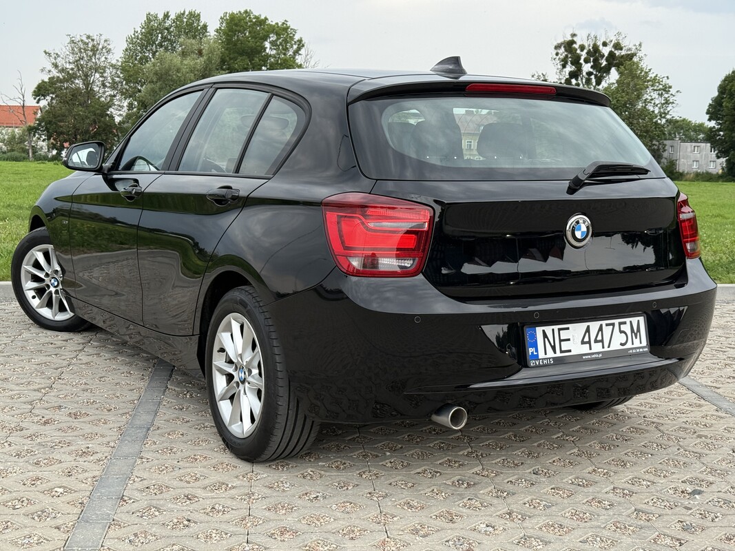 Elbląg BMW Seria 1 118D 143km Navi Led czujniki parkowania alufelgi ZAREJESTROWANY