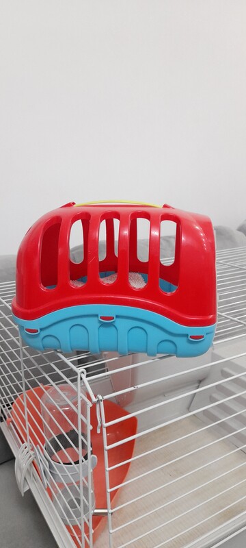 Elbląg Witam. Do sprzedania klatka dla chomika, świnki ewentualnie królika miniaturki. Klatka w bardzo dobrym stanie z