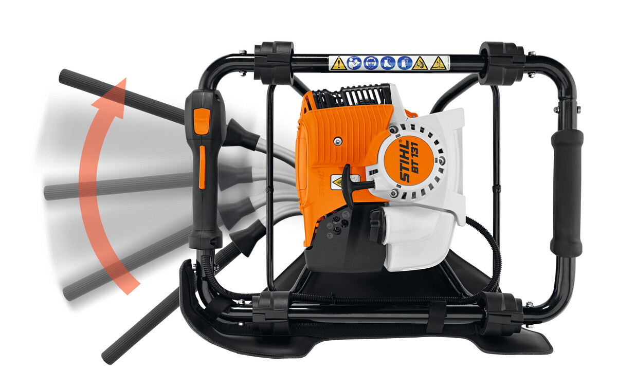 Elbląg WYNAJEM MASZYN - ZRÓB TO SAMPROFESJONALNA  WIERTNICA GLEBOWA, ŚWIDER  STIHL BT 131