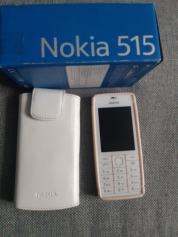 Elbląg 📱 Nokia 515 + ładowarka + słuchawki + 2 etui 🎁
Sprzedam używany telefon Nokia 515 w stanie