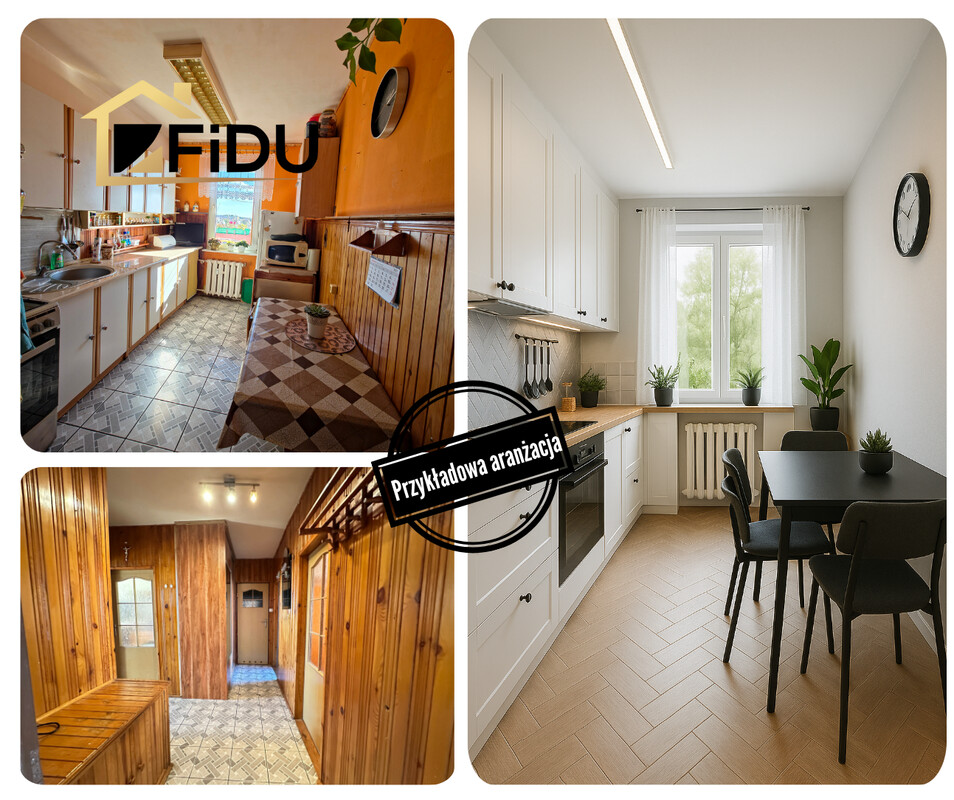 Elbląg 🟨 FiDU Biuro Nieruchomości prezentuje:🏡3 pokoje z potencjałem – spokojna okolica,