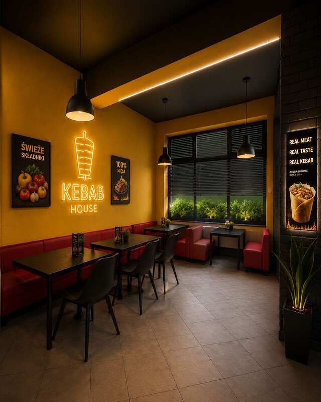 Elbląg DO WYNAJĘCIAlokal użytkowy 60m2dostosowany do gastronomii lub na każdą inną działalność