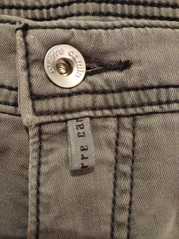 Elbląg Spodnie męskie PIERRE CARDIN Lyon Tapered kolor Sharkgray rozmiar L XL stan doskonały, jak nowy (na Amazon 313