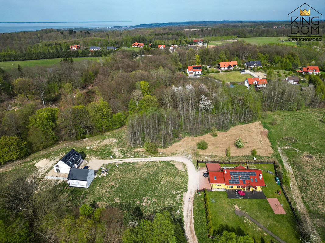 Elbląg KINGDOM NIERUCHOMOŚCI BLISKO CIEBIEDUŻA DZIAŁKA POD ZABUDOWĘ DOMU JEDNORODZINNEGOW MIEJSCOWOŚCI ŁĘCZENAD