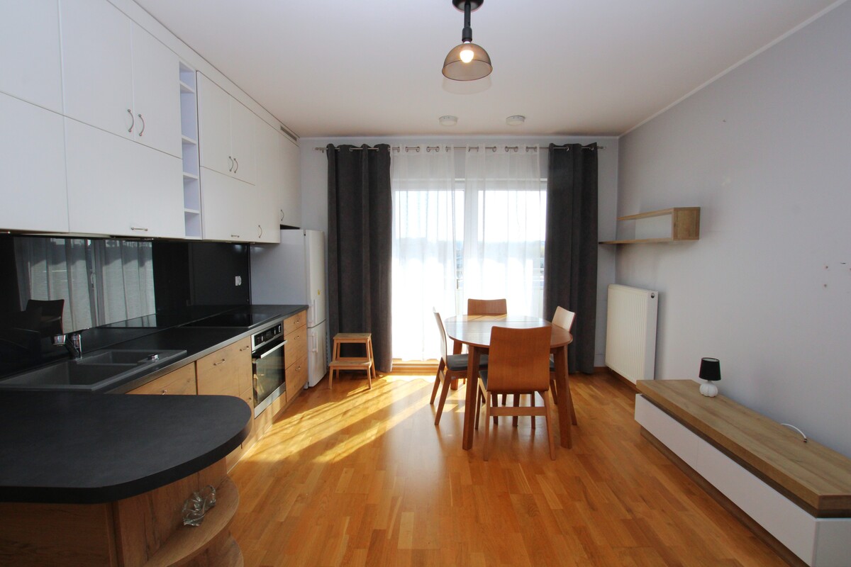 Elbląg NIERUCHOMOŚCI ANNA KRASZEWSKA 3-pokojowe mieszkanie do wynajęcia w apartamentowcu przy galerii,