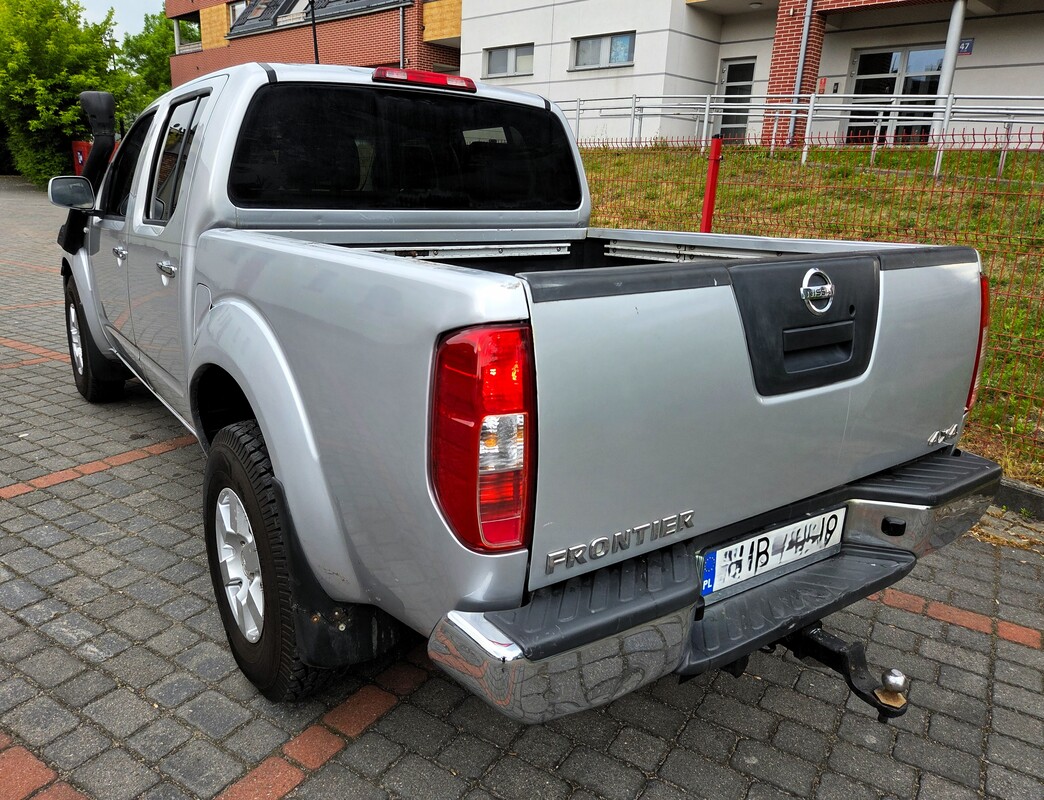 Elbląg Nissan Frontiera 4.0 Benzyna + Gaz Sekwencja 2035 Roku, 4X4,Automat, 262KM, Elektryka, Klimatyzacja, Hak 3T,