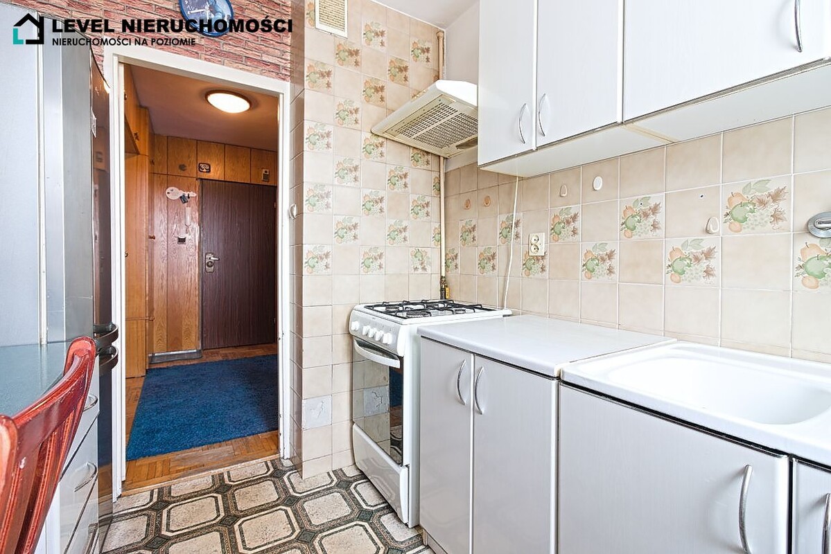 Elbląg LEVEL NIERUCHOMOŚCI Mieszkanie dwupokojowe z balkonem40,74m2 plus piwnica 1,64m2